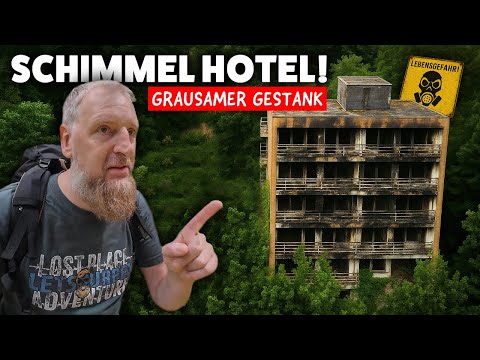 SCHIMMELHOTEL VERFÄLLT SEIT 24 JAHREN! ☠ SIND NICHT ALLEINE - SCHON VOR 7 JAHREN POLIZEI GERUFEN! 😵
