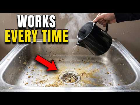 How to Unclog ANY Kitchen Sink Instantly — 5 GENIUS Methods That Work Every Single Time!