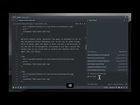 Introducing Agentic Editing in Zed