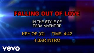 Reba McEntire - Fallin&#39; Out Of Love (Karaoke)