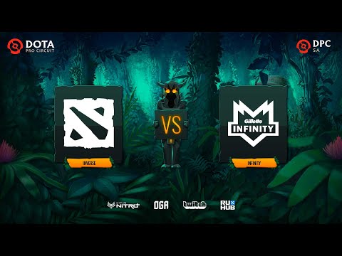 Inverse vs Infinity, Dota Pro Circuit 2021: S1 - SA, bo3, game 2 [Mila & Inmate]