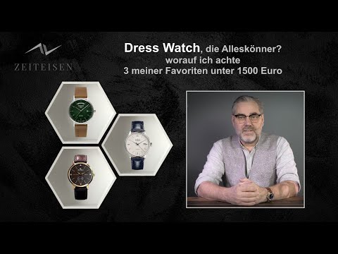 Video, Dresswatches unter 1500,-Euro