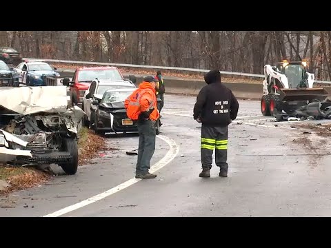 Black Ice Results In Massive 65-Car Pileup On New Jersey Highway | Carscoops    
