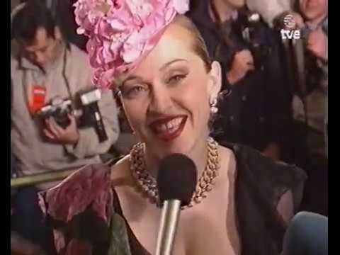 TVE - Spanish Premiere of "Evita" with Antonio Banderas, Melanie Griffith and Madonna, 1996