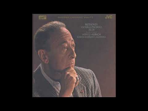 Beethoven Violin Concerto / Jascha Heifetz / Munch, Boston Symphony Orchestra (JM XR24003) 1959/2003