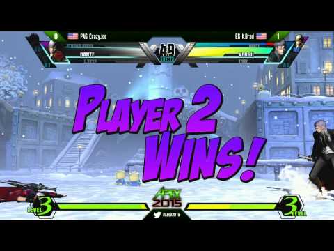 APEX 2015: UMVC3: EG K Brad vs PAG Crazy Joe
