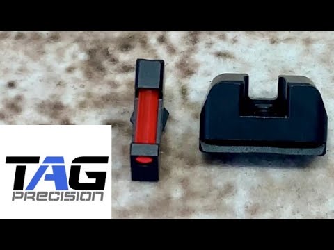 Tag Precision Glock TSH OR Sights - Tabletop