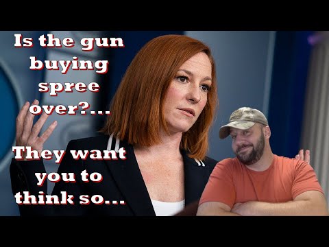 Is the gun buying spree over?… The Media would like you to think so… Thumbnail