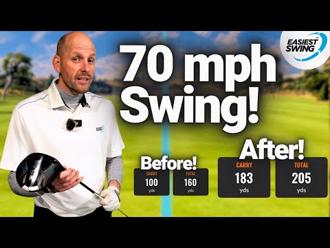 Senior Golfers BOOST Your Drives by 50 YARDS with a 70mph Swing!