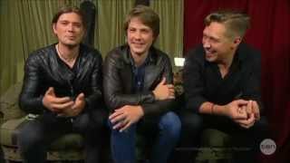 Hanson - LIVE &amp; &quot;un-recognizable&quot; Touring Australia Tv Interview August 5, 2014