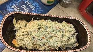 Healthy White Meat Chicken Pasta Salad With Spinach Recipe