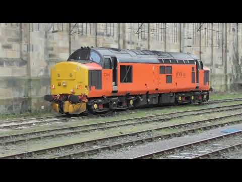 Early Morning Rail Traffic at Carlisle  -  8th February 2024