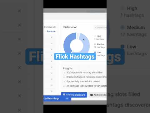 FLICK HASHTAG WALKTHROUGH 🔥 Do This To Choose The RIGHT INSTAGRAM HASHTAGS For Your Instagram Posts