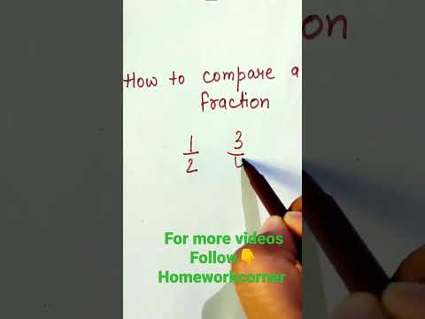 How to compare A Fraction