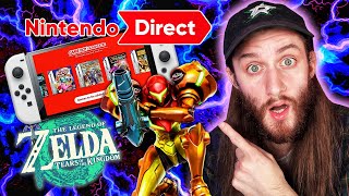 This Nintendo Direct was INSANE! New Gamecube Games, Switch Online Consoles, and Zelda Trailer!
