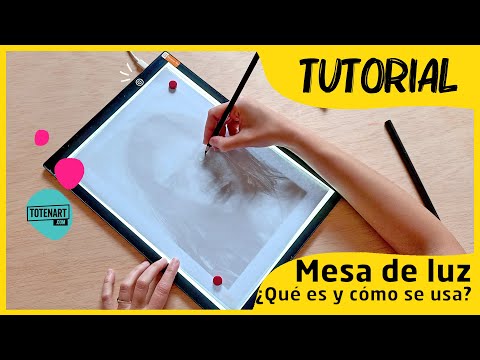 Cómo usar una mesa de luz: Guía completa | totenart.com