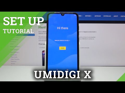 How to Initially Set Up UMIDIGI X – First Activation & Configurations