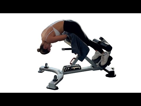 Hyperextension Po NAUTILUS Übungsdurchführung