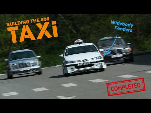 BUILD THE 406 TAXI V6 - 1998 Movie Car - Final Build With Widebody & Cinematic Reveal