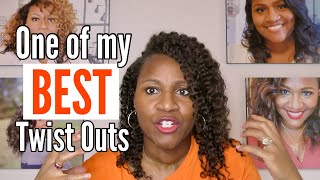 The PERFECT Twist Out on Fine Natural Hair | Ft. Mielle Organics | Curly Hair Tutorial