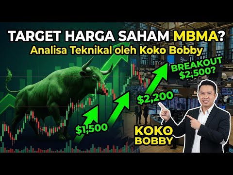 Berapa Target Harga Saham MBMA? Setelah Diborong Asing. Ini Analisa Teknikal Koko Bobby