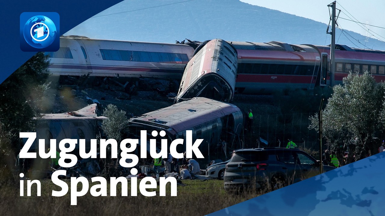 Spanien: Mindestens 30 Tote bei Zugunglück