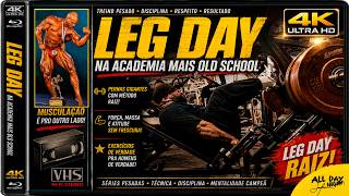Do VHS ao 4K: O Leg Day Nunca Mudou
