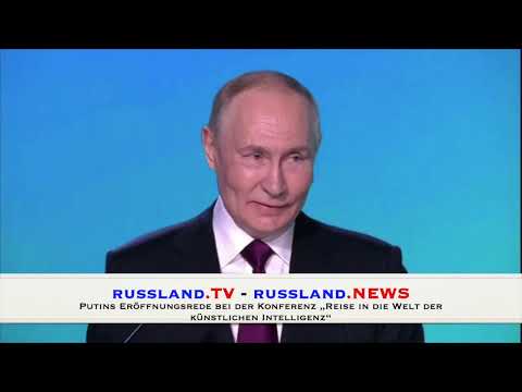 Putins Eröffnungsrede bei der Konferenz „Reise in die Welt der künstlichen Intelligenz“