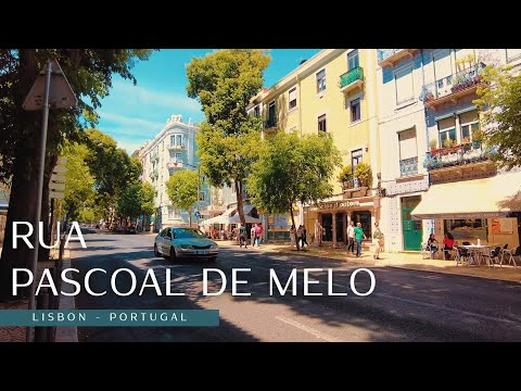 A Typical Lisbon Street - Rua Pascoal de Melo