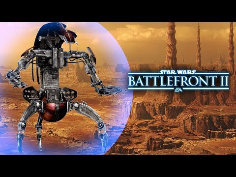 Star Wars Battlefront 2 (Classic) - Droideka Abilities, Reinforcement Ideas and More!