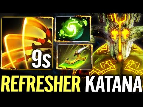 🔥 Refresher Juggernaut 2x Omnislash 9SEC — Mjollnir + Swift Blink Strongest Katana vs PL Dota 2 Pro