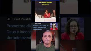 "Aluna de Moraes", diz Gayer sobre Promotora que afirmou que falar em Deus é inconstitucional