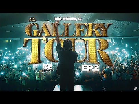 Tae Supreme (The Gallery Tour) "VLOG" Day 2 DES MOINES, IA