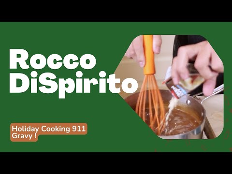 Holiday Cooking 911: Perfect Gravy Fix with Rocco DiSpirito