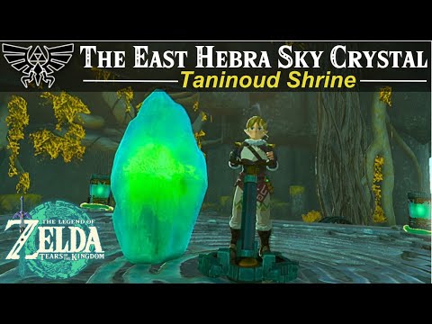 The East Hebra Sky Crystal - Taninoud Shrine | Zelda, Tears of the Kingdom Guide