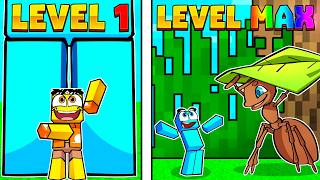 A Cada Passo fico MENOR no MINECRAFT!