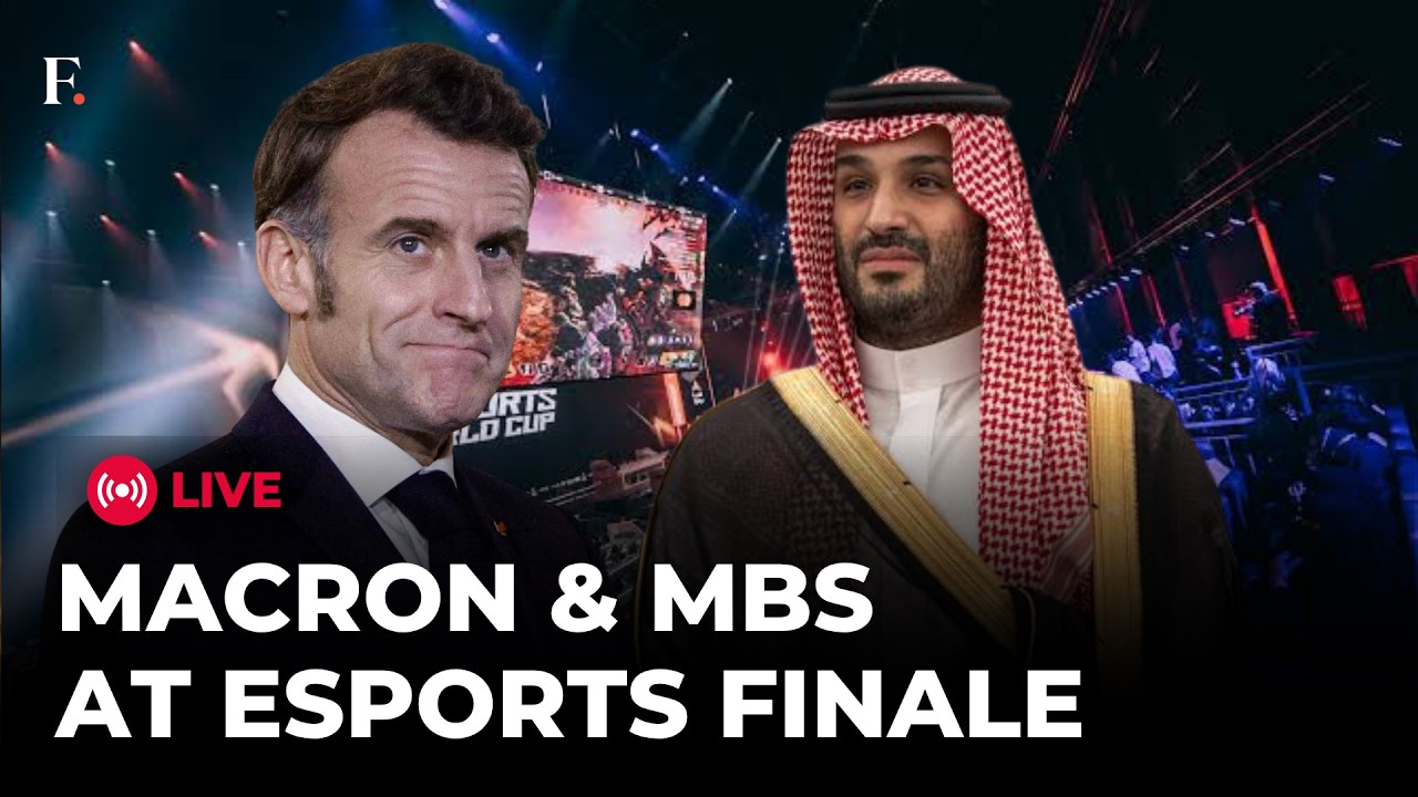 LIVE: Macron, Saudi Crown Prince Attend Esports World Cup Closing Ceremony