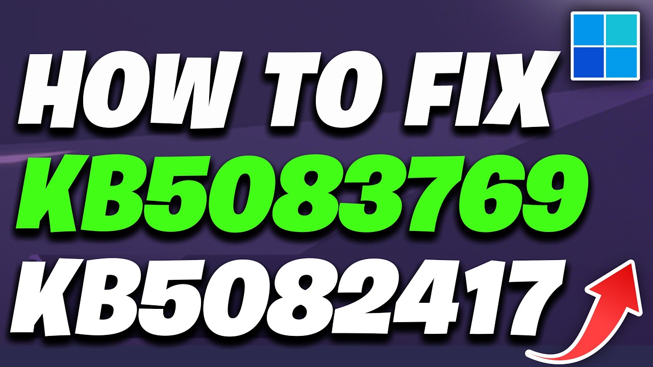 KB5083769/KB5082417 Update Install Error Code 0x800f0922/0x80073712/0x80240069 On Windows 11 FIX