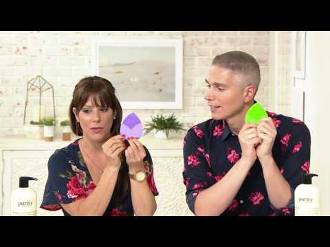 Pop Sonic The Leaf Sonic Facial Cleansing Device on QVC