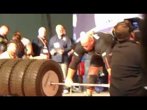 2015 Arnold Strongman Classic Brian Shaw Final Tire Deadlift