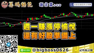 【大戶羅盤籌碼動能】 #謝宗霖0713，週一賺漲停愉悅 還有好股準備上 (圖)