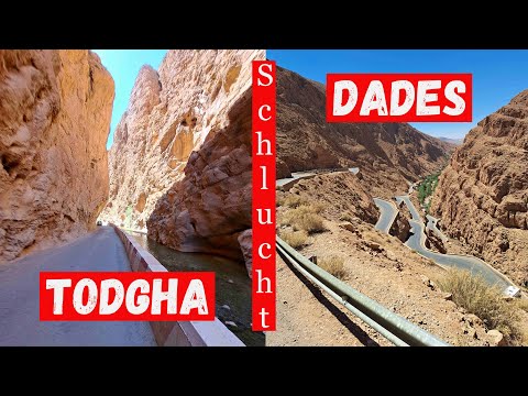 Marokko Todgha Schlucht,  Dades Tal, Pass auf 2900m, Natur ohne Ende, S04E05
