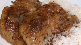 Smothered Chicken And Gravy