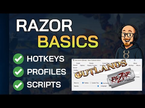 Ultima Online Razor Basics | How to Use Profiles, Hotkeys & Scripts (Beginner's Guide) thumbnail