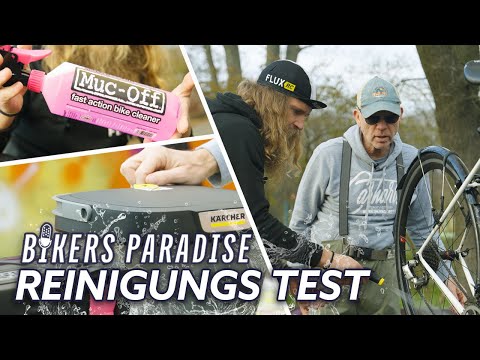 Muc-Off and Kärcher put to the test. Big cleaning challenge at Bikers Paradise!