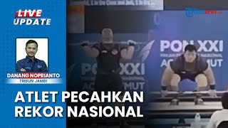 Lifter Andalan Jambi, Ripqy Pecahkan Rekor Nasional Berhasil Kantongi Emas Cabor Angkat Besi PON