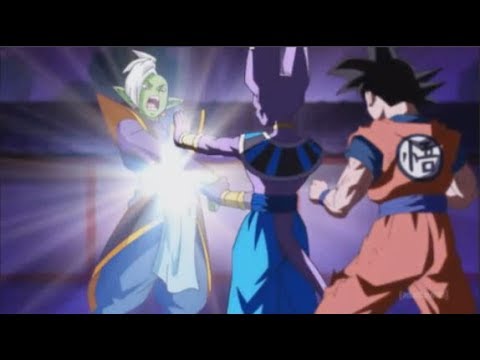 Beerus Destroys Zamasu - HD - English Dub
