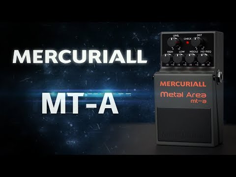 Mercuriall MT-A (Metal Zone Free VST) - Test and Demo
