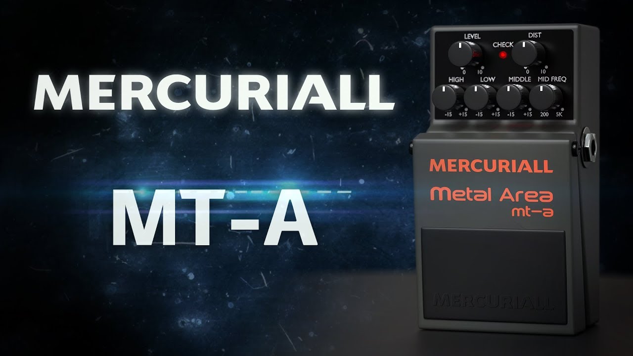 Mercuriall MT-A (Metal Zone Free VST) - Test and Demo - YouTube