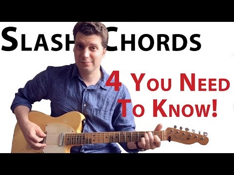How To Play Slash Chords | Guitar Lesson